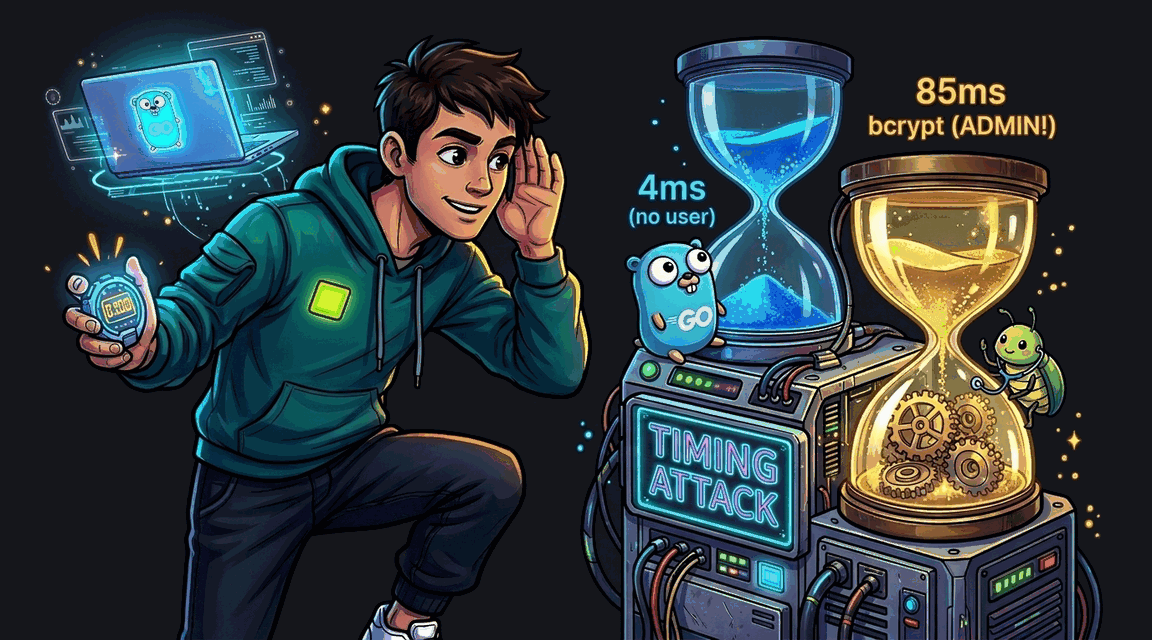 Обложка лабы: Timing Attack: Перечисление Пользователей