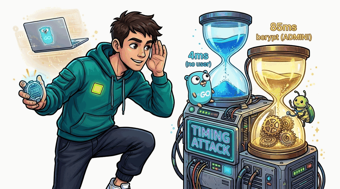 Обложка лабы: Timing Attack: Перечисление Пользователей