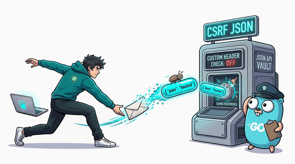 Обложка лабы: CSRF: Атака через JSON API без кастомных заголовков
