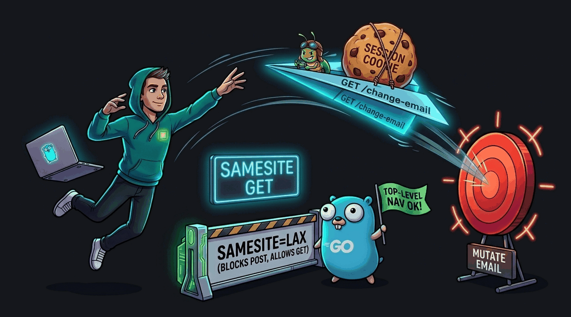 Обложка лабы: CSRF: SameSite=Lax Bypass через GET-запрос