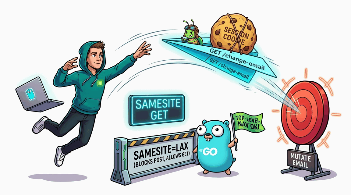 Обложка лабы: CSRF: SameSite=Lax Bypass через GET-запрос