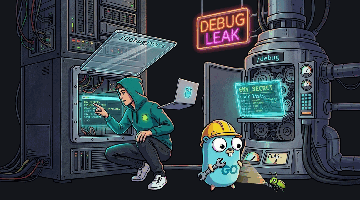 Обложка лабы: Information Disclosure: Открытый debug-эндпоинт