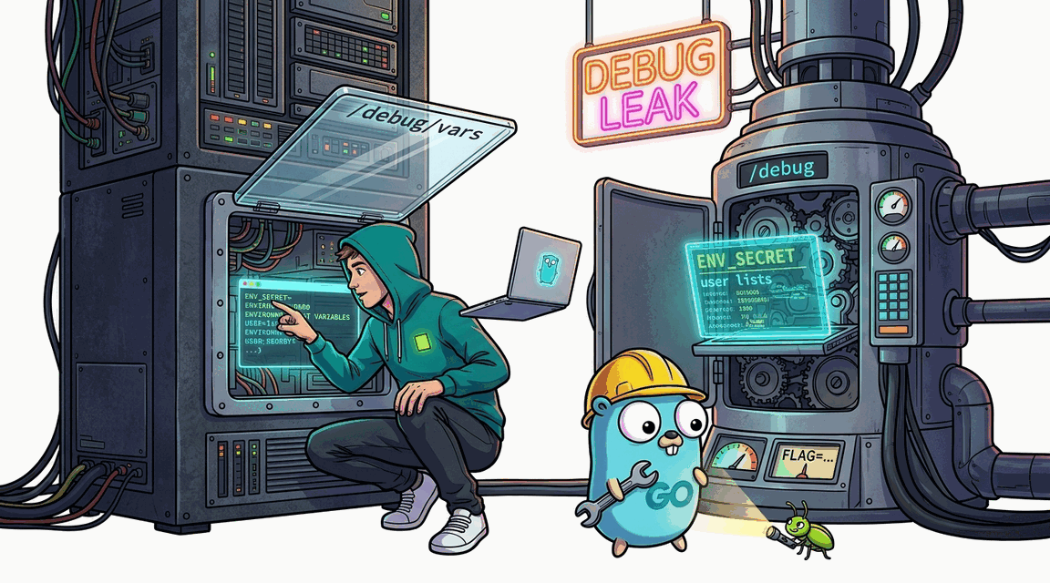 Обложка лабы: Information Disclosure: Открытый debug-эндпоинт
