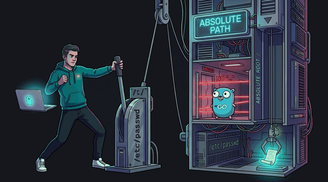Обложка лабы: Path Traversal через абсолютный путь