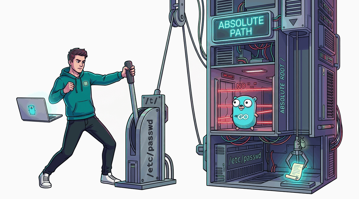 Обложка лабы: Path Traversal через абсолютный путь