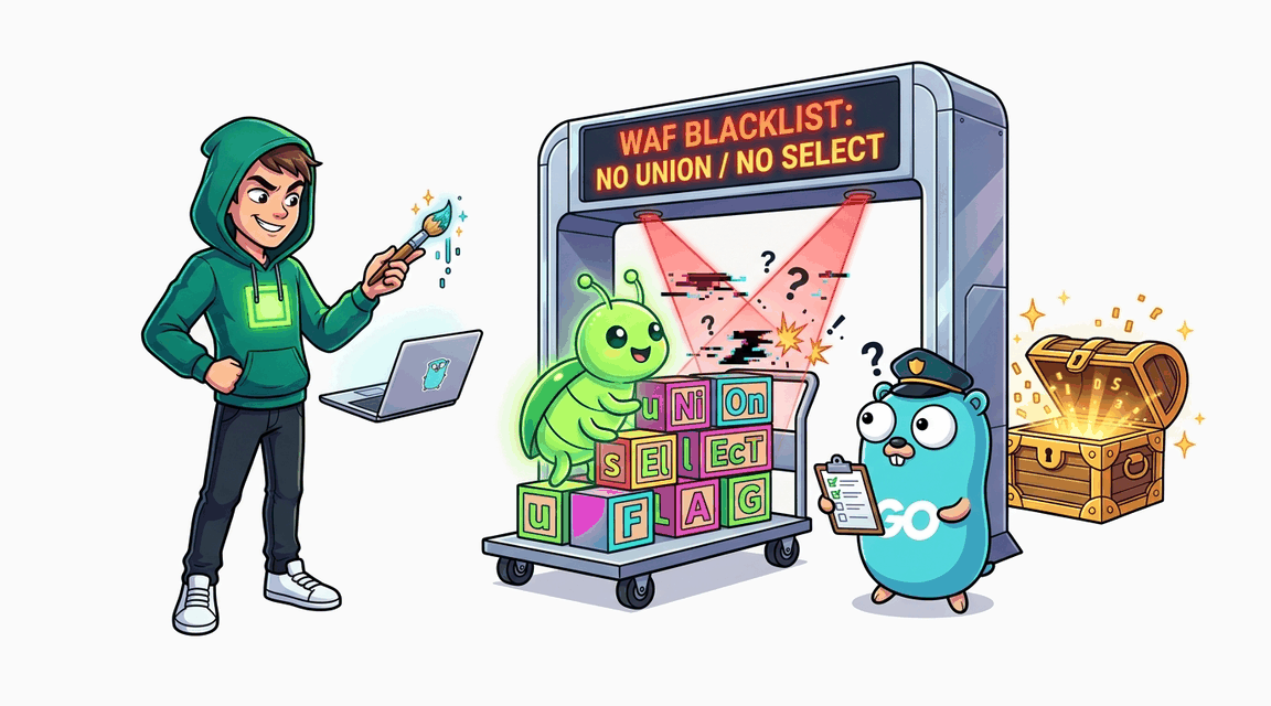 Обложка лабы: SQL Injection: Обход WAF через mixed case