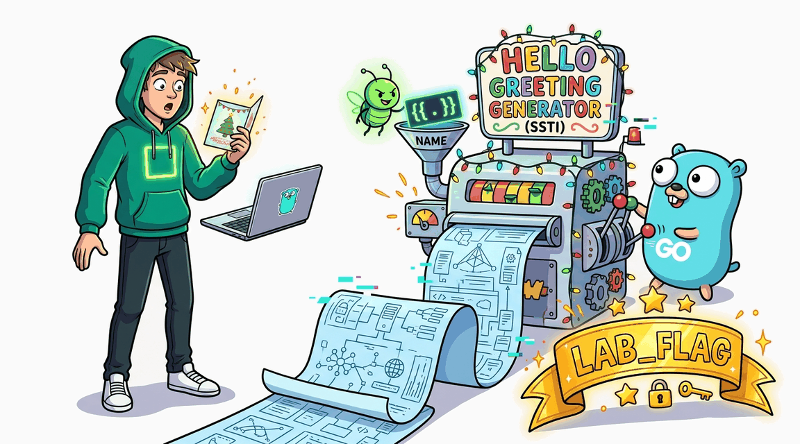 Обложка лабы: Basic SSTI: Кастомное приветствие