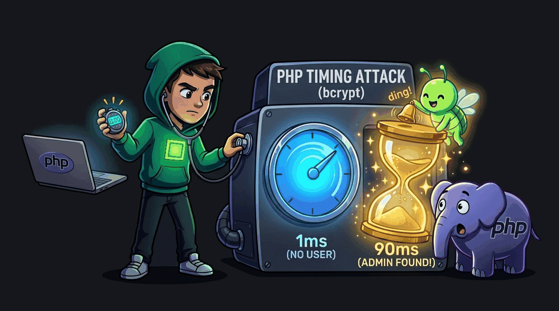 Обложка лабы: Timing-атака на форму входа (PHP)