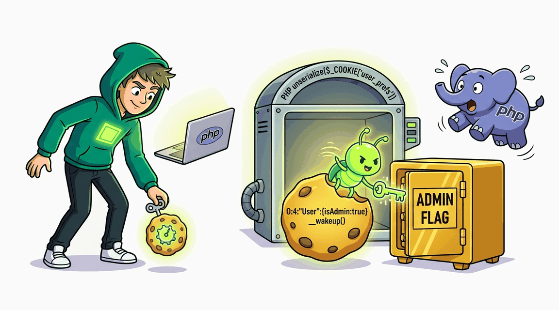 Обложка лабы: Deserialization: unserialize() без allowed_classes