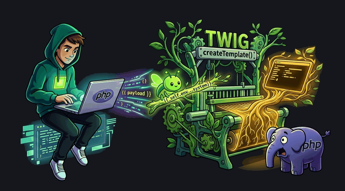 Обложка лабы: SSTI: Twig createTemplate() Injection