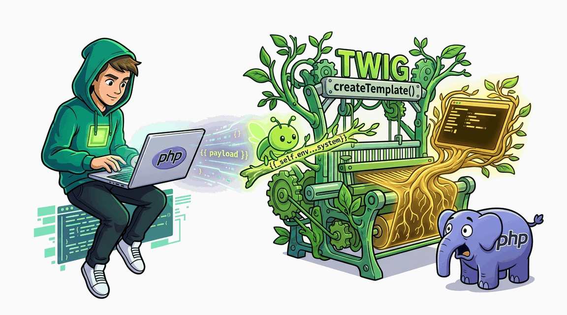 Обложка лабы: SSTI: Twig createTemplate() Injection