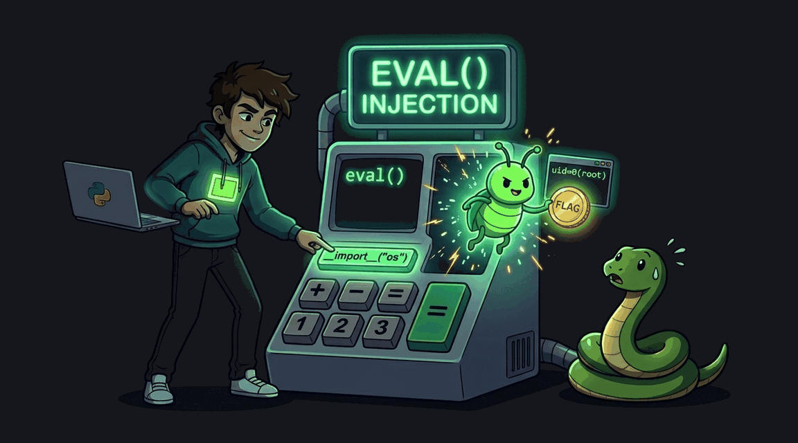 Обложка лабы: Command Injection: eval() Injection