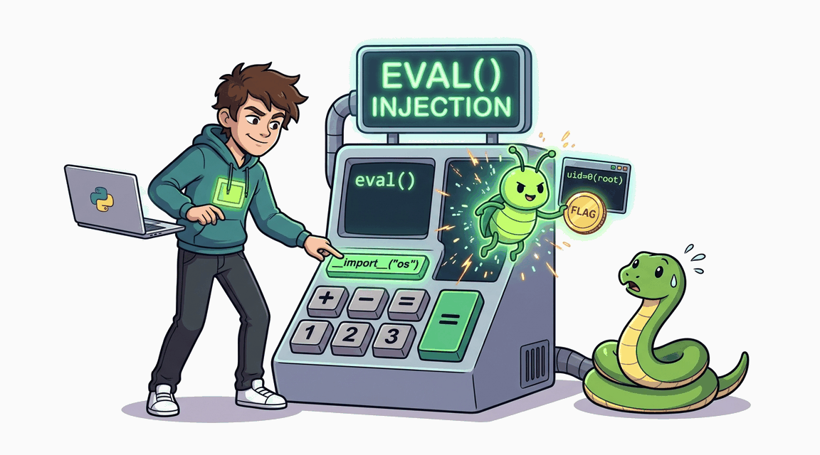 Обложка лабы: Command Injection: eval() Injection