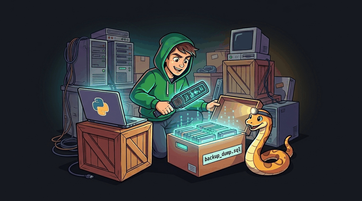 Обложка лабы: Information Disclosure: Утечка через backup-файлы