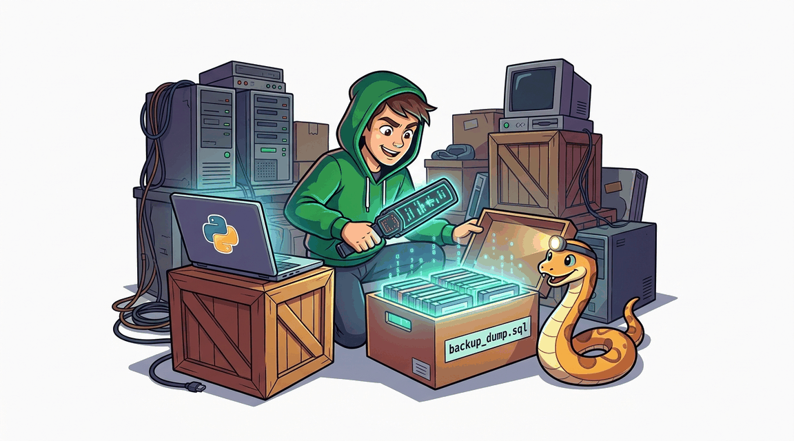Обложка лабы: Information Disclosure: Утечка через backup-файлы
