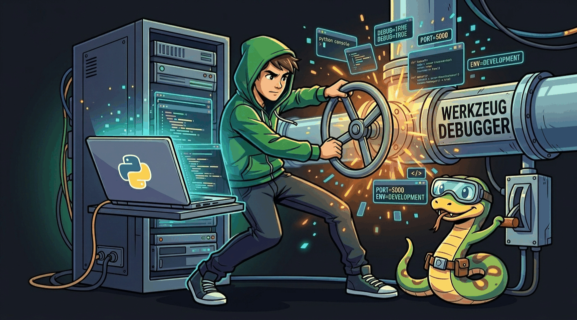 Обложка лабы: Information Disclosure: Flask Debug Mode