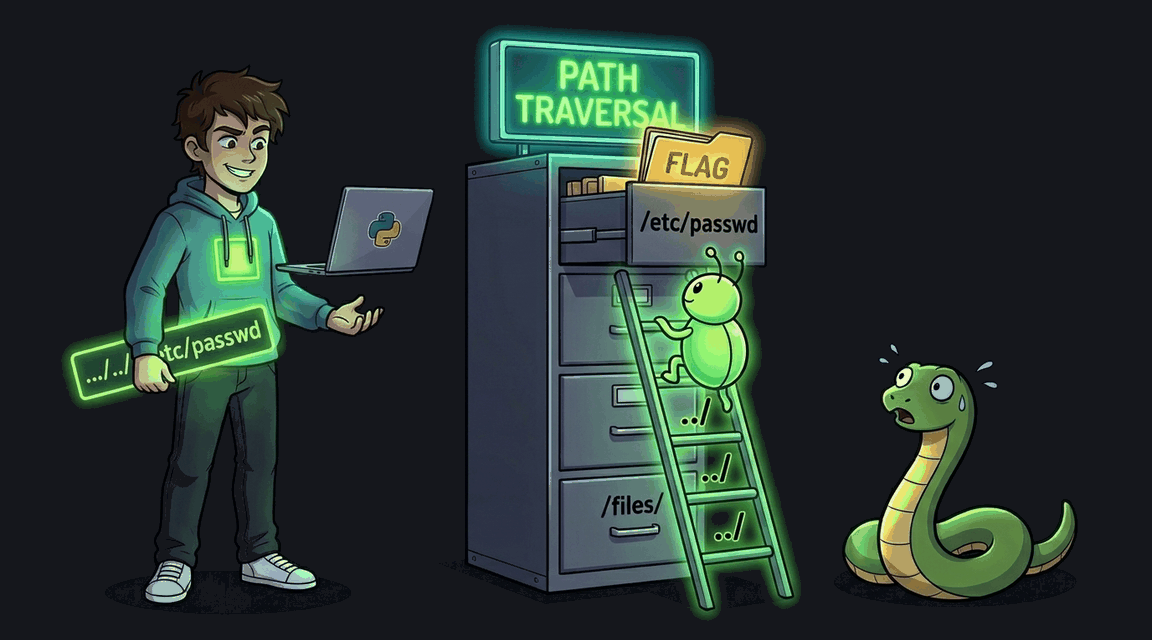 Обложка лабы: Path Traversal: Базовый обход директорий