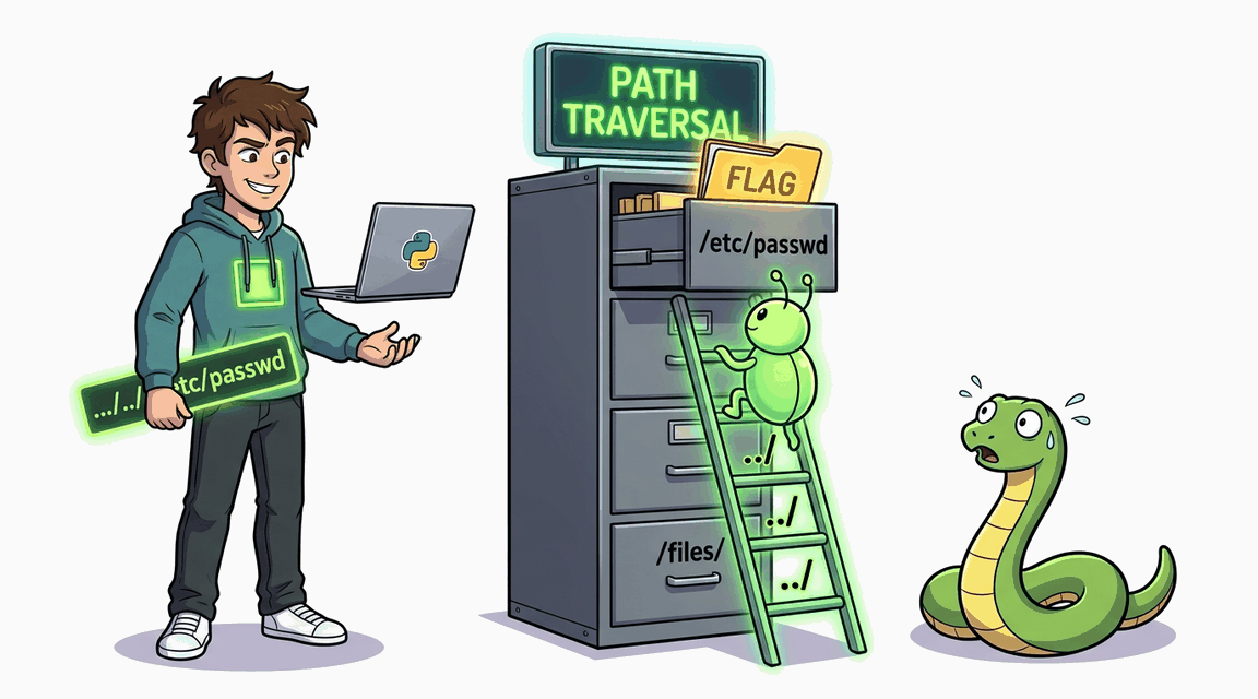 Обложка лабы: Path Traversal: Базовый обход директорий