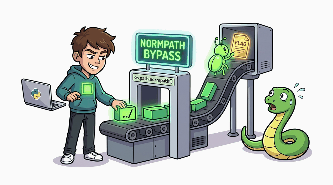 Обложка лабы: Path Traversal: Normpath Bypass