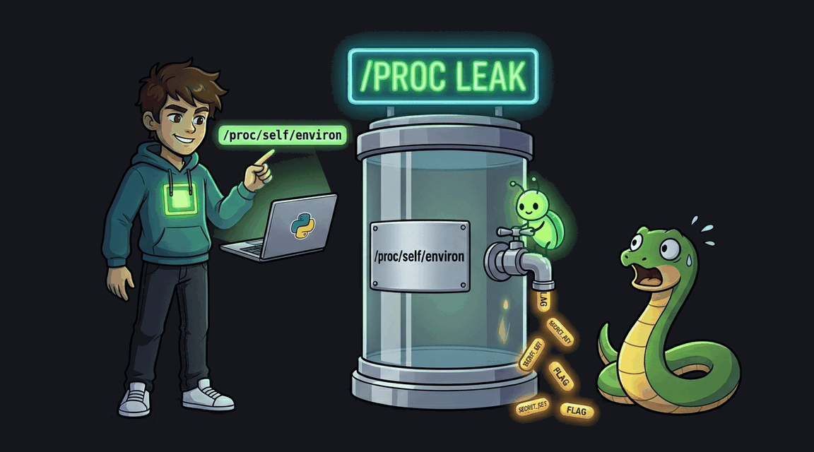 Обложка лабы: Path Traversal: /proc Leak
