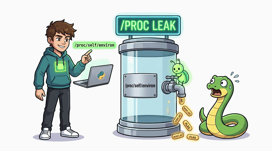 Обложка лабы: Path Traversal: /proc Leak