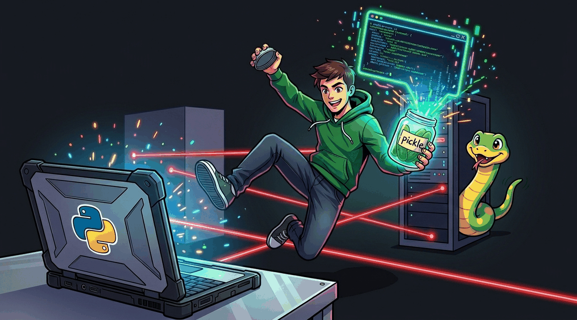 Обложка лабы: Insecure Deserialization: Pickle RCE