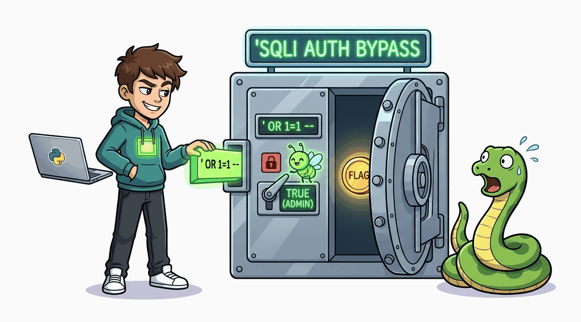 Обложка лабы: SQL Injection: Auth Bypass