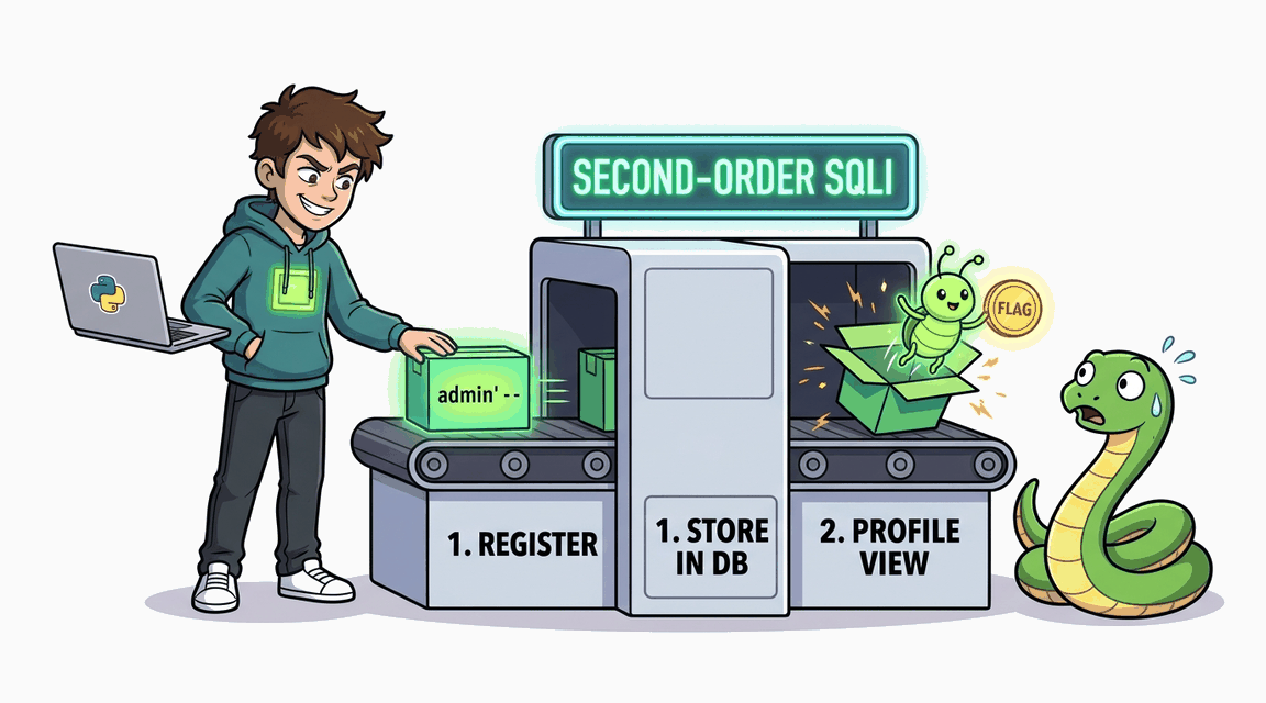 Обложка лабы: SQL Injection: Second-Order