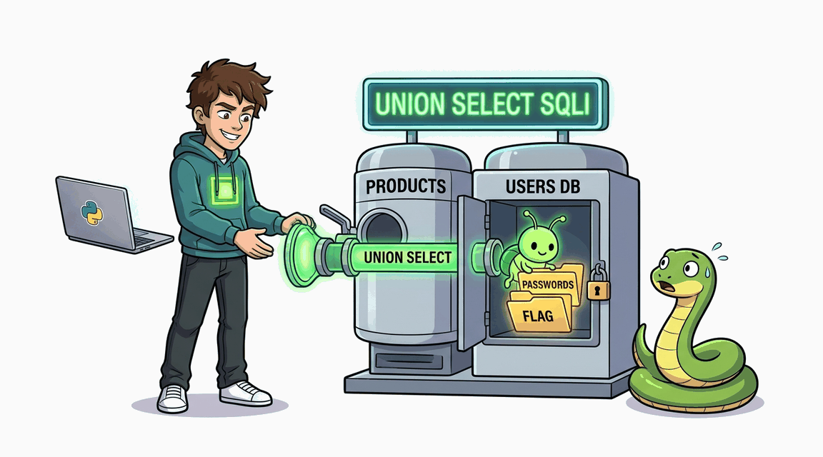 Обложка лабы: SQL Injection: UNION SELECT