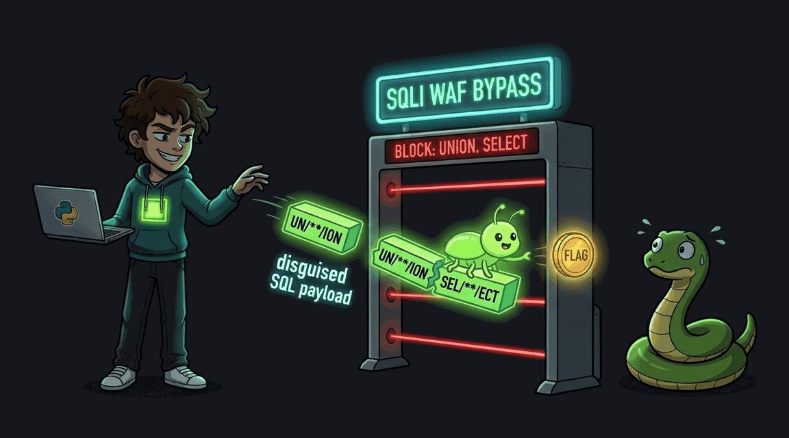 Обложка лабы: SQL Injection: WAF Bypass