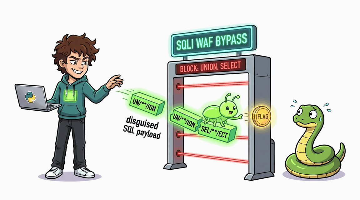 Обложка лабы: SQL Injection: WAF Bypass