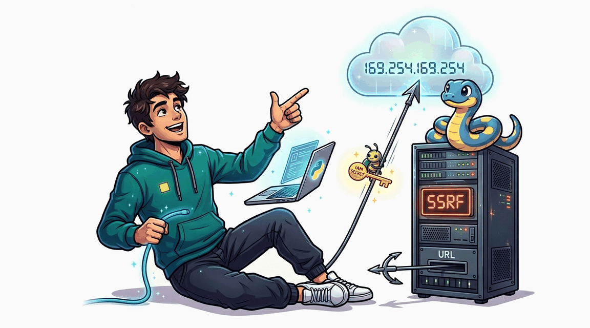 Обложка лабы: SSRF: Cloud Metadata Bypass