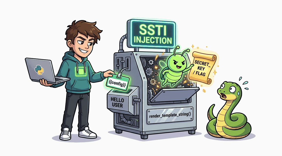 Обложка лабы: SSTI: User Greeting