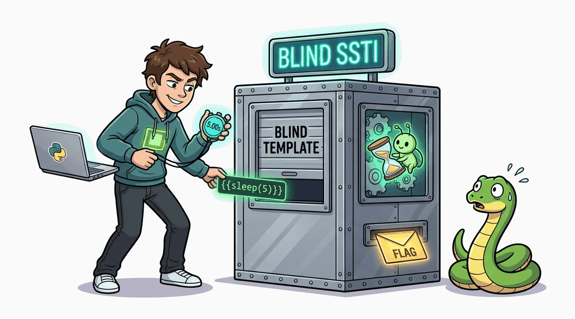 Обложка лабы: Blind SSTI: Notification Templates