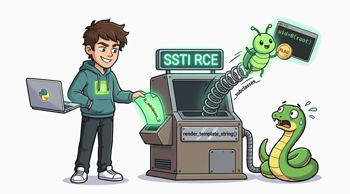 Обложка лабы: SSTI: Report Template RCE