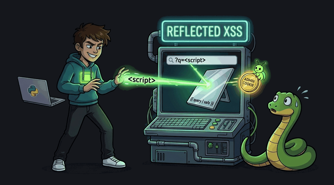 Обложка лабы: Reflected XSS в поиске магазина